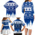 Finland Christmas Hannunvaakuna Tattoo Family Matching Long Sleeve Bodycon Dress and Hawaiian Shirt Hyvaa Joulua - Flag Color LT7 - Wonder Print Shop