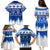 Finland Christmas Hannunvaakuna Tattoo Family Matching Puletasi Dress and Hawaiian Shirt Hyvaa Joulua - Flag Color - Wonder Print Shop