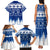 Finland Christmas Hannunvaakuna Tattoo Family Matching Tank Maxi Dress and Hawaiian Shirt Hyvaa Joulua - Flag Color - Wonder Print Shop