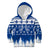 Finland Christmas Hannunvaakuna Tattoo Kid Hoodie Hyvaa Joulua - Flag Color - Wonder Print Shop