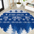 finland-christmas-hannunvaakuna-tattoo-round-carpet-hyvaa-joulua-flag-color