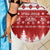 Finland Christmas Hannunvaakuna Tattoo Beach Blanket Hyvaa Joulua - Red LT7 - Wonder Print Shop