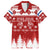 Finland Christmas Hannunvaakuna Tattoo Hawaiian Shirt Hyvaa Joulua - Red - Wonder Print Shop