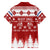 Finland Christmas Hannunvaakuna Tattoo Hawaiian Shirt Hyvaa Joulua - Red - Wonder Print Shop