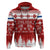 Finland Christmas Hannunvaakuna Tattoo Hoodie Hyvaa Joulua - Red - Wonder Print Shop