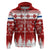 Finland Christmas Hannunvaakuna Tattoo Hoodie Hyvaa Joulua - Red - Wonder Print Shop