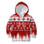 Finland Christmas Hannunvaakuna Tattoo Kid Hoodie Hyvaa Joulua - Red - Wonder Print Shop