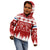 Finland Christmas Hannunvaakuna Tattoo Kid Hoodie Hyvaa Joulua - Red - Wonder Print Shop