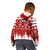 Finland Christmas Hannunvaakuna Tattoo Kid Hoodie Hyvaa Joulua - Red - Wonder Print Shop