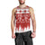 Finland Christmas Hannunvaakuna Tattoo Men Tank Top Hyvaa Joulua - Red - Wonder Print Shop