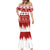 Finland Christmas Hannunvaakuna Tattoo Mermaid Dress Hyvaa Joulua - Red - Wonder Print Shop