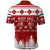 Finland Christmas Hannunvaakuna Tattoo Polo Shirt Hyvaa Joulua - Red - Wonder Print Shop