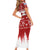 finland-christmas-hannunvaakuna-tattoo-short-sleeve-bodycon-dress-hyvaa-joulua-red