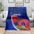 personalised-haiti-independence-anniversary-blanket-mix-hibiscus-flag-color