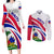 Haiti Independence Anniversary Couples Matching Long Sleeve Bodycon Dress and Long Sleeve Button Shirt Ayiti Basic Style LT7 - Wonder Print Shop