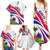 Haiti Independence Anniversary Family Matching Summer Maxi Dress and Hawaiian Shirt Ayiti Basic Style - Wonder Print Shop