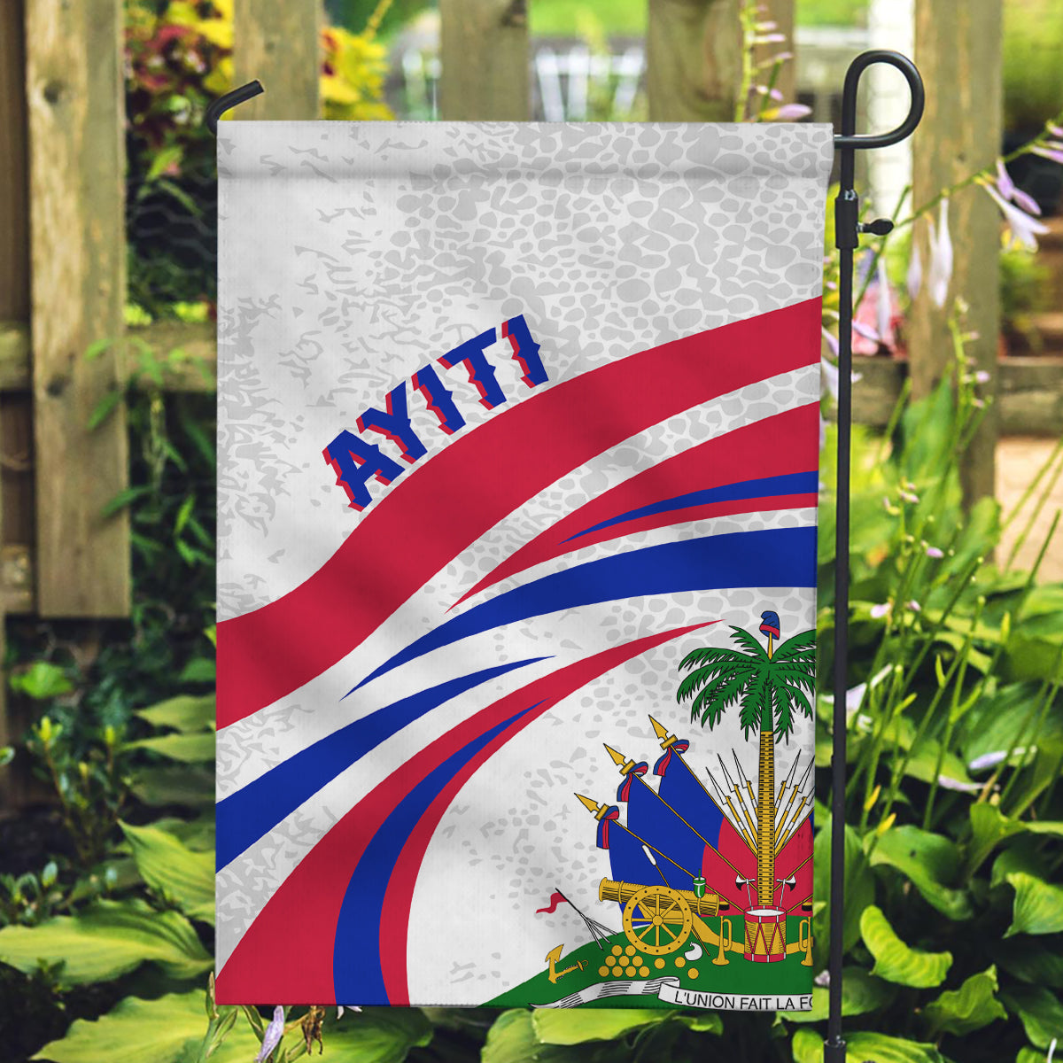 Haiti Independence Anniversary Garden Flag Ayiti Basic Style - Wonder Print Shop