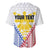 Personalised Philippines Mix Guam Baseball Jersey Filipino Flag Style LT7 - Wonder Print Shop