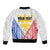 Personalised Philippines Mix Guam Bomber Jacket Filipino Flag Style LT7 - Wonder Print Shop