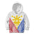 Personalised Philippines Mix Guam Kid Hoodie Filipino Flag Style - Wonder Print Shop