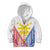 Personalised Philippines Mix Guam Kid Hoodie Filipino Flag Style - Wonder Print Shop