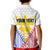 Personalised Philippines Mix Guam Kid Polo Shirt Filipino Flag Style - Wonder Print Shop