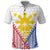 Personalised Philippines Mix Guam Polo Shirt Filipino Flag Style - Wonder Print Shop