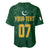 Personalised Pakistan Women Cricket Baseball Jersey Marble Patterns LT7 - Wonder Print Shop