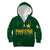 Personalised Pakistan Women Cricket Kid Hoodie Marble Patterns - Wonder Print Shop