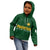 Personalised Pakistan Women Cricket Kid Hoodie Marble Patterns - Wonder Print Shop