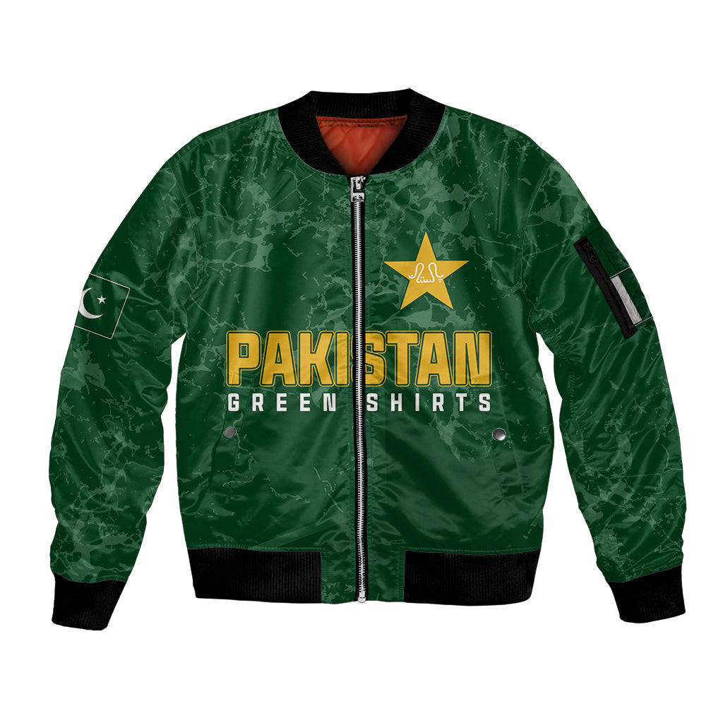 personalised-pakistan-women-cricket-sleeve-zip-bomber-jacket-marble-patterns