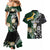 Custom South Africa Mix New Zealand Rugby 2023 Couples Matching Mermaid Dress and Hawaiian Shirt World Cup Greatest Rivalry LT7 - Wonder Print Shop