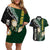 Custom South Africa Mix New Zealand Rugby 2023 Couples Matching Off Shoulder Short Dress and Hawaiian Shirt World Cup Greatest Rivalry LT7 - Wonder Print Shop