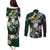 Custom South Africa Mix New Zealand Rugby 2023 Couples Matching Puletasi Dress and Long Sleeve Button Shirt World Cup Greatest Rivalry LT7 - Wonder Print Shop