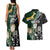 Custom South Africa Mix New Zealand Rugby 2023 Couples Matching Tank Maxi Dress and Hawaiian Shirt World Cup Greatest Rivalry LT7 - Wonder Print Shop