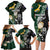 Custom South Africa Mix New Zealand Rugby 2023 Family Matching Long Sleeve Bodycon Dress and Hawaiian Shirt World Cup Greatest Rivalry LT7 - Wonder Print Shop