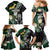 Custom South Africa Mix New Zealand Rugby 2023 Family Matching Mermaid Dress and Hawaiian Shirt World Cup Greatest Rivalry LT7 - Wonder Print Shop