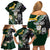 Custom South Africa Mix New Zealand Rugby 2023 Family Matching Off Shoulder Short Dress and Hawaiian Shirt World Cup Greatest Rivalry LT7 - Wonder Print Shop