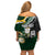 Custom South Africa Mix New Zealand Rugby 2023 Family Matching Off Shoulder Short Dress and Hawaiian Shirt World Cup Greatest Rivalry LT7 - Wonder Print Shop