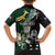 Custom South Africa Mix New Zealand Rugby 2023 Family Matching Short Sleeve Bodycon Dress and Hawaiian Shirt World Cup Greatest Rivalry - Wonder Print Shop