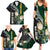 Custom South Africa Mix New Zealand Rugby 2023 Family Matching Summer Maxi Dress and Hawaiian Shirt World Cup Greatest Rivalry - Wonder Print Shop