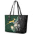 Custom South Africa Mix New Zealand Rugby 2023 Leather Tote Bag World Cup Greatest Rivalry - Wonder Print Shop