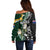 Custom South Africa Mix New Zealand Rugby 2023 Off Shoulder Sweater World Cup Greatest Rivalry - Wonder Print Shop