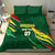 Custom Senegal Football Bedding Set Nations Cup 2024 Tranga Lions LT7 - Wonder Print Shop