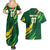 Custom Senegal Football Couples Matching Summer Maxi Dress and Hawaiian Shirt Nations Cup 2024 Tranga Lions LT7 - Wonder Print Shop