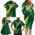 Custom Senegal Football Family Matching Long Sleeve Bodycon Dress and Hawaiian Shirt Nations Cup 2024 Tranga Lions LT7 - Wonder Print Shop