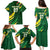 Custom Senegal Football Family Matching Puletasi and Hawaiian Shirt Nations Cup 2024 Tranga Lions - Wonder Print Shop