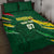 Custom Senegal Football Quilt Bed Set Nations Cup 2024 Tranga Lions - Wonder Print Shop