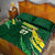 Custom Senegal Football Quilt Bed Set Nations Cup 2024 Tranga Lions - Wonder Print Shop