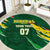 Custom Senegal Football Round Carpet Nations Cup 2024 Téranga Lions